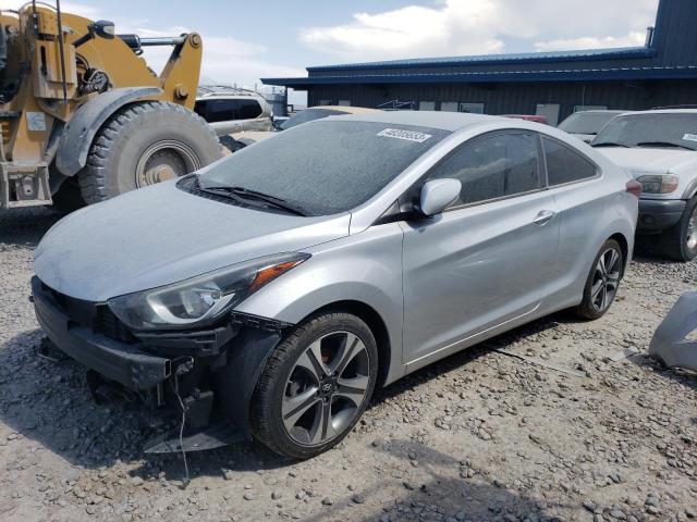 KMHDH6AH2EU025317 - 2014 HYUNDAI ELANTRA CO GS SILVER photo 1