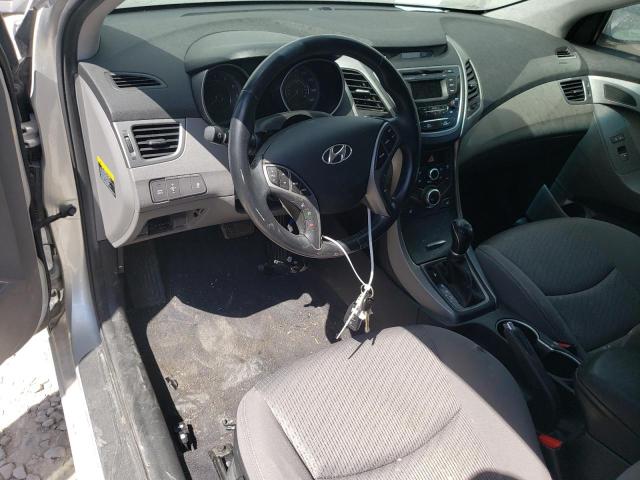 KMHDH6AH2EU025317 - 2014 HYUNDAI ELANTRA CO GS SILVER photo 8