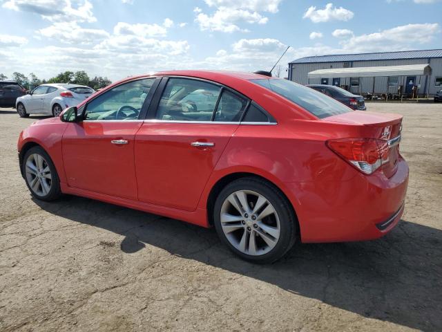 1G1PG5SB7F7234618 - 2015 CHEVROLET CRUZE LTZ RED photo 2