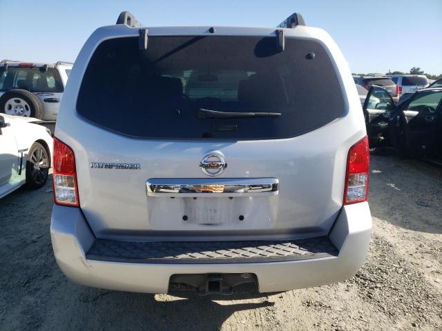 5N1AR1NN5CC623987 - 2012 NISSAN PATHFINDER S SILVER photo 6
