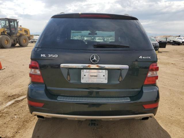 4JGBB8GB6AA556653 - 2010 MERCEDES-BENZ ML 350 4MATIC BLACK photo 6