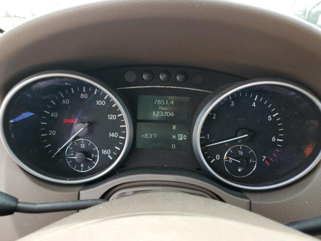 4JGBB8GB6AA556653 - 2010 MERCEDES-BENZ ML 350 4MATIC BLACK photo 9