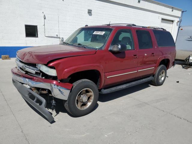 3GNGK26U64G180642 - 2004 CHEVROLET SUBURBAN K2500 BURGUNDY photo 1