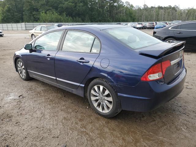 2HGFA169X9H510188 - 2009 HONDA CIVIC EXL BLUE photo 2