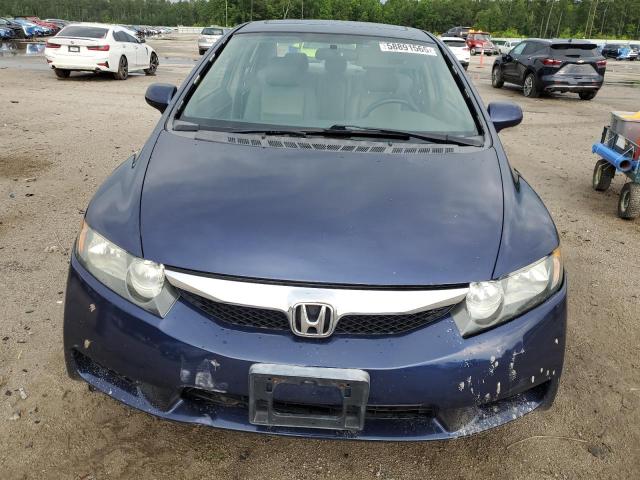 2HGFA169X9H510188 - 2009 HONDA CIVIC EXL BLUE photo 5