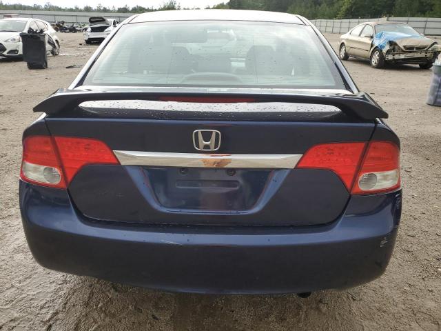2HGFA169X9H510188 - 2009 HONDA CIVIC EXL BLUE photo 6