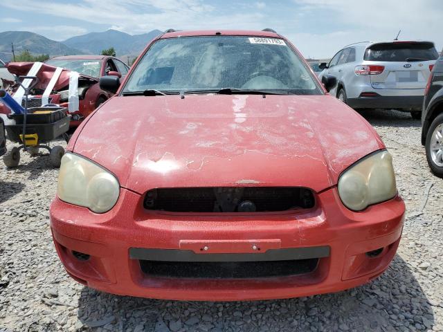 JF1GG65534H807885 - 2004 SUBARU IMPREZA TS RED photo 5