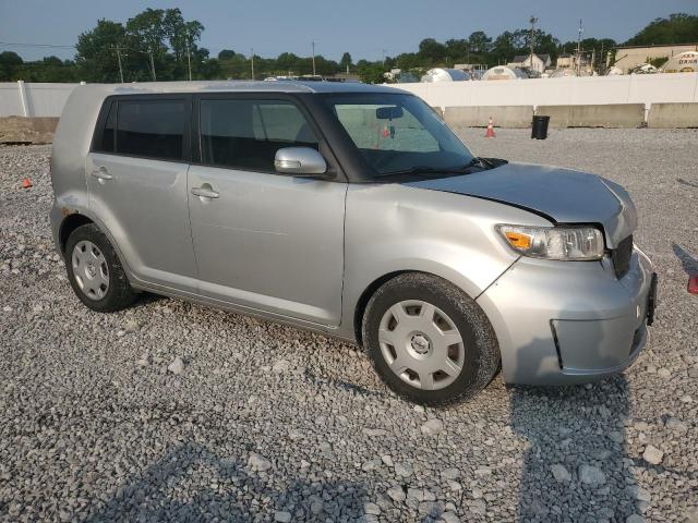 JTLKE50E181029701 - 2008 TOYOTA SCION XB SILVER photo 4