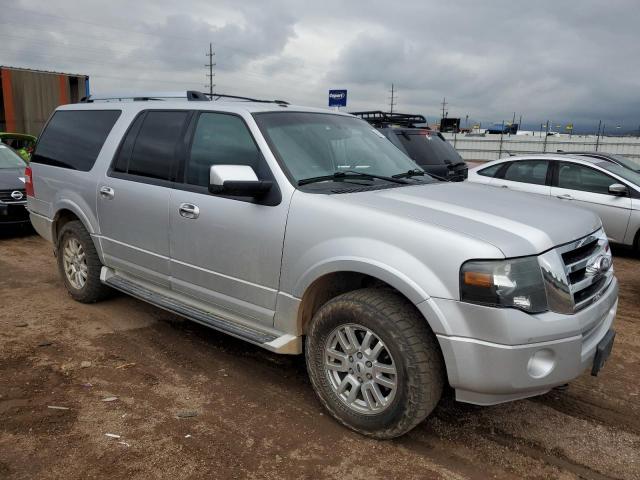 1FMJK2A54EEF02388 - 2014 FORD EXPEDITION EL LIMITED SILVER photo 4