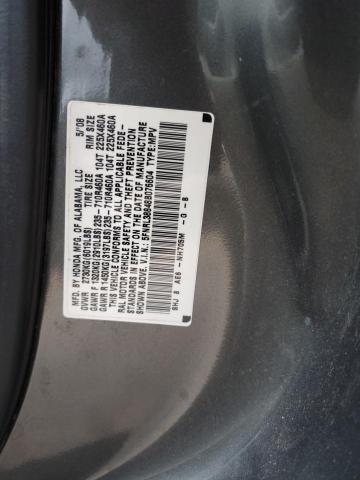 5FNRL38848B076604 - 2008 HONDA ODYSSEY TOURING GRAY photo 13