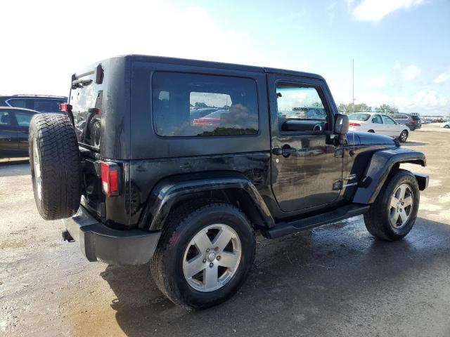 1J8FA54108L637903 - 2008 JEEP WRANGLER SAHARA BLACK photo 3