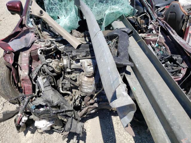 19XFB2F95FE234236 - 2015 HONDA CIVIC EXL ბურგუნდია ფოტო 11