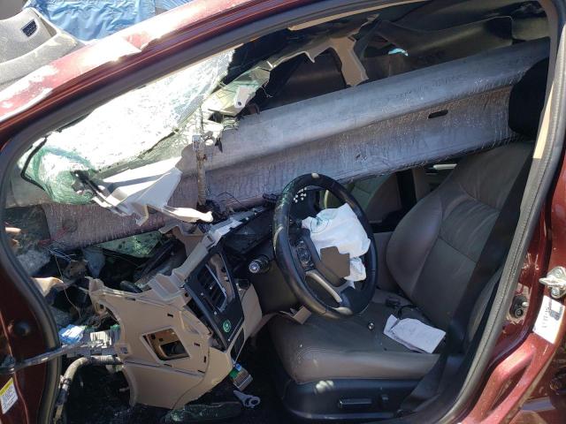 19XFB2F95FE234236 - 2015 HONDA CIVIC EXL ბურგუნდია ფოტო 7