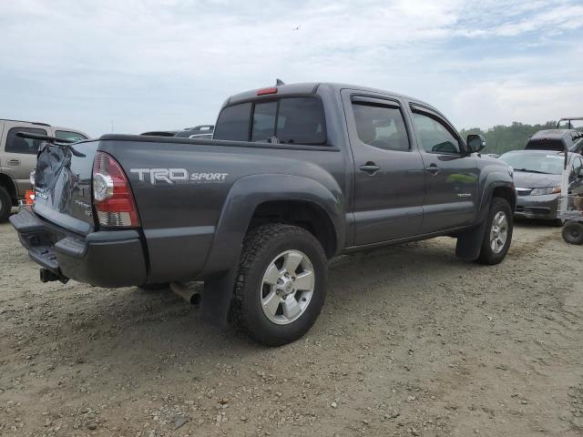 5TFJU4GN3EX061293 - 2014 TOYOTA TACOMA DOUBLE CAB PRERUNNER GRAY photo 3