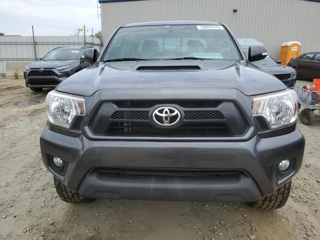 5TFJU4GN3EX061293 - 2014 TOYOTA TACOMA DOUBLE CAB PRERUNNER GRAY photo 5
