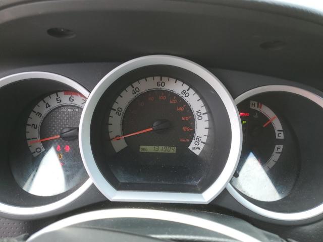 5TFJU4GN3EX061293 - 2014 TOYOTA TACOMA DOUBLE CAB PRERUNNER GRAY photo 9