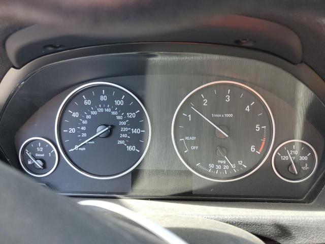 WBA3D5C58EKX96558 - 2014 BMW 328 D XDRIVE WHITE photo 9