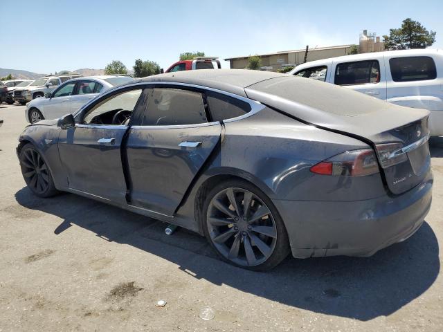 5YJSA1S1XEFP57076 - 2014 TESLA MODEL S გრაფიტი ფოტო 2