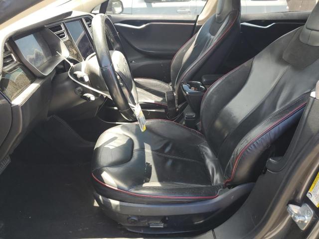 5YJSA1S1XEFP57076 - 2014 TESLA MODEL S გრაფიტი ფოტო 7