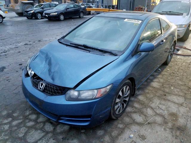 2HGFG1B88AH518192 - 2010 HONDA CIVIC EX  photo 2