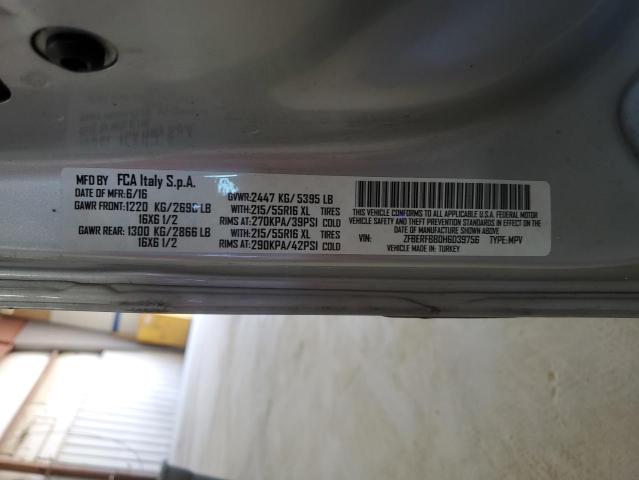 ZFBERFBB0H6D39756 - 2017 RAM PROMASTER SLT SILVER photo 14