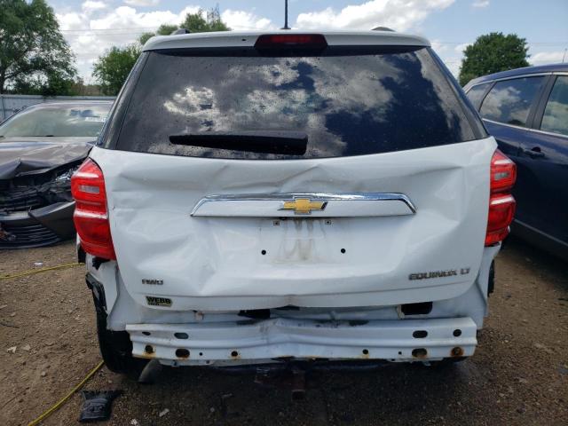 2GNFLFEK1G6100793 - 2016 CHEVROLET EQUINOX LT WHITE photo 6