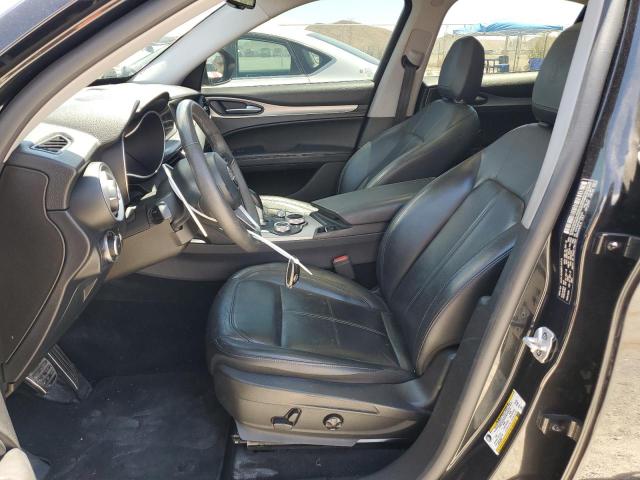 ZASFAKPNXJ7B69480 - 2018 ALFA ROMEO STELVIO SPORT Schwarz Foto 7