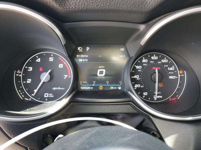 ZASFAKPNXJ7B69480 - 2018 ALFA ROMEO STELVIO SPORT Schwarz Foto 9