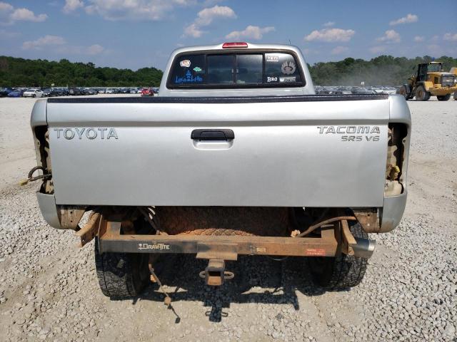 4TAWN72N0YZ628334 - 2000 TOYOTA TACOMA XTRACAB SILVER photo 6