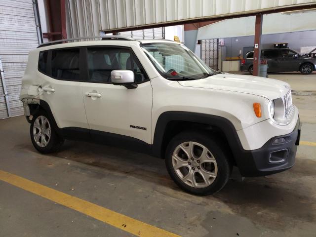 ZACCJBDT6GPD48528 - 2016 JEEP RENEGADE LIMITED WHITE photo 4