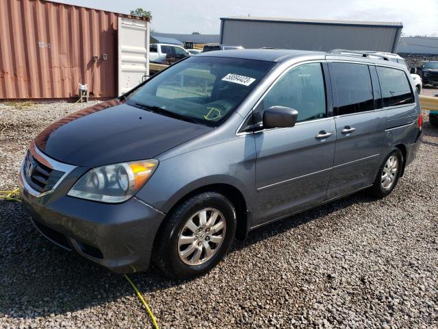 5FNRL3H48AB077953 - 2010 HONDA ODYSSEY EX GRAY photo 1