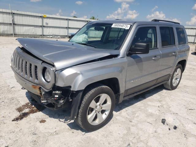 1C4NJPFB9ED862590 - 2014 JEEP PATRIOT LATITUDE SILVER photo 1