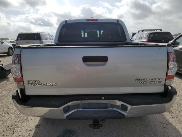 3TMJU4GN2AM097346 - 2010 TOYOTA TACOMA DOUBLE CAB PRERUNNER SILVER photo 6