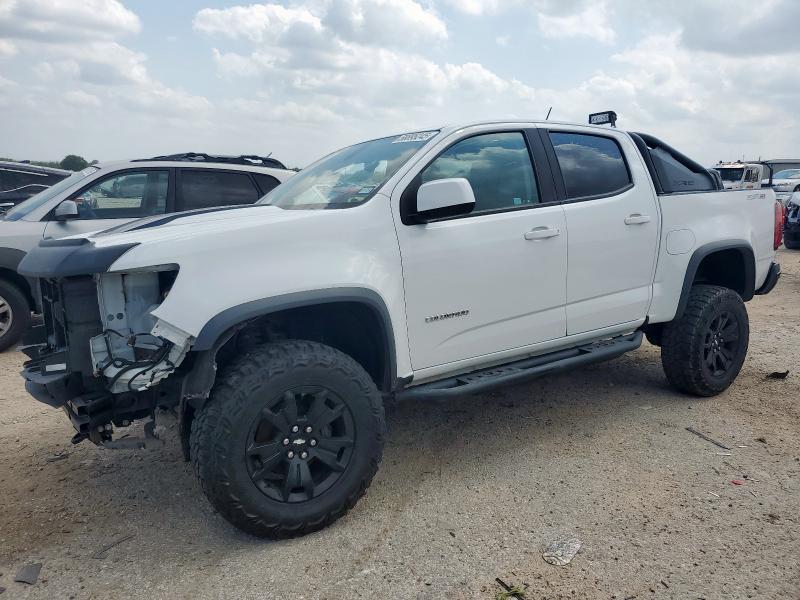 1GCGTEEN3K1249199 - 2019 CHEVROLET COLORADO ZR2 WHITE photo 1