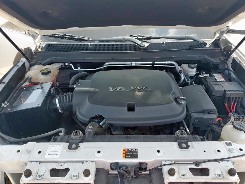 1GCGTEEN3K1249199 - 2019 CHEVROLET COLORADO ZR2 WHITE photo 11