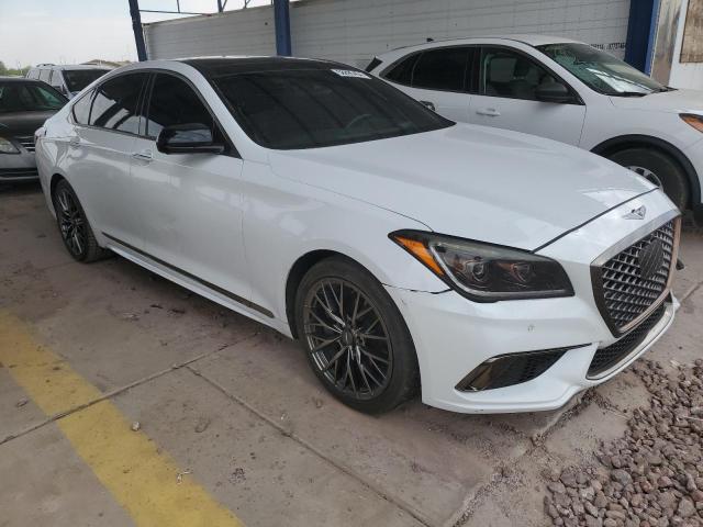 KMHGN4JB8JU223478 - 2018 GENESIS G80 SPORT WHITE photo 4