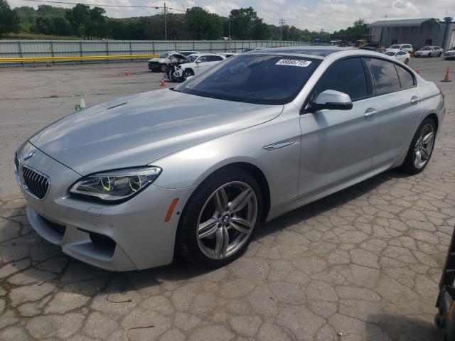 WBA6D0C51HG639378 - 2017 BMW 640 I GRAN COUPE SILVER photo 1