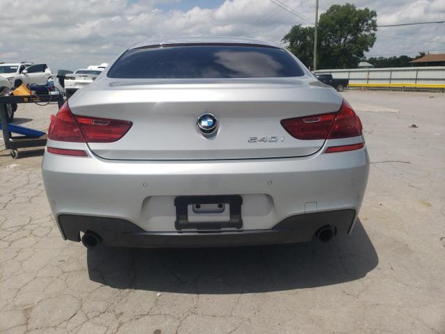 WBA6D0C51HG639378 - 2017 BMW 640 I GRAN COUPE SILVER photo 6