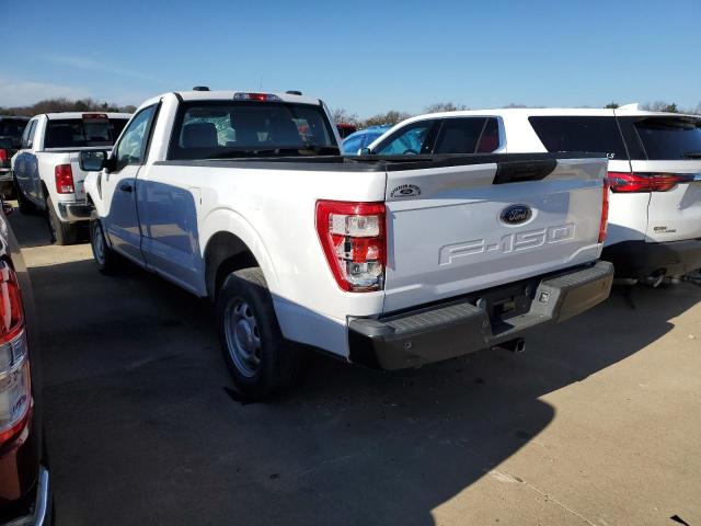 1FTMF1CB8MKD79200 - 2021 FORD F150 WHITE photo 2