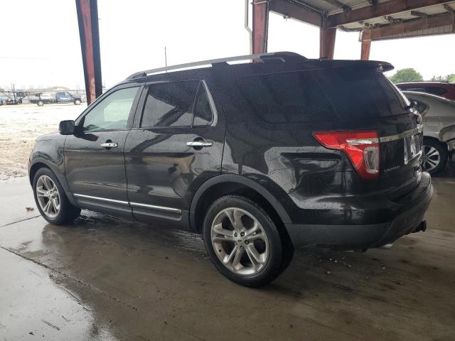 1FM5K7F87EGB40692 - 2014 FORD EXPLORER LIMITED BLACK photo 2