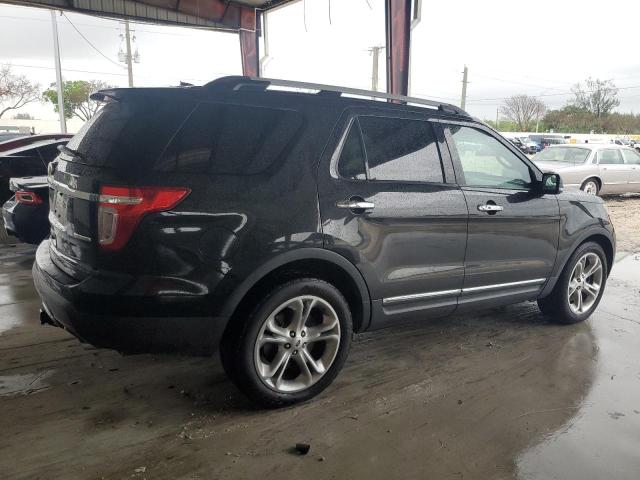 1FM5K7F87EGB40692 - 2014 FORD EXPLORER LIMITED BLACK photo 3