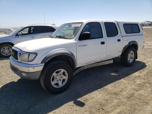 5TEGN92N91Z771040 - 2001 TOYOTA TACOMA DOUBLE CAB PRERUNNER WHITE photo 1