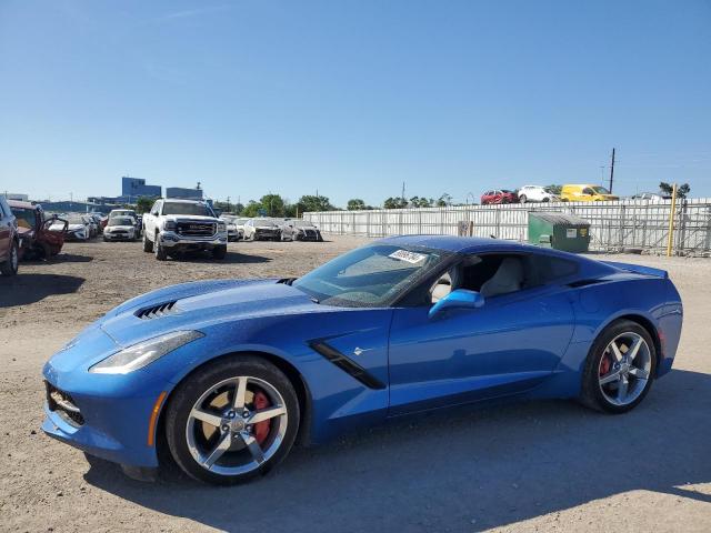 1G1YB2D71F5121186 - 2015 CHEVROLET CORVETTE STINGRAY 1LT BLUE photo 1