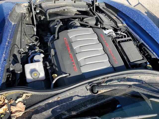 1G1YB2D71F5121186 - 2015 CHEVROLET CORVETTE STINGRAY 1LT BLUE photo 11