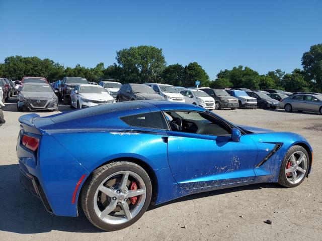 1G1YB2D71F5121186 - 2015 CHEVROLET CORVETTE STINGRAY 1LT BLUE photo 3