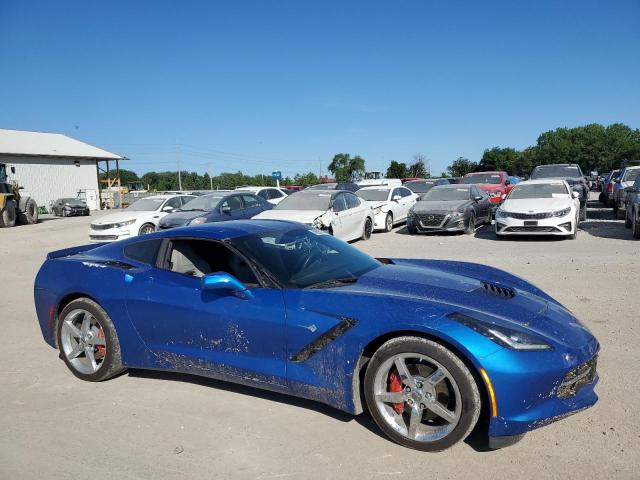 1G1YB2D71F5121186 - 2015 CHEVROLET CORVETTE STINGRAY 1LT BLUE photo 4