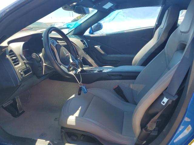 1G1YB2D71F5121186 - 2015 CHEVROLET CORVETTE STINGRAY 1LT BLUE photo 7