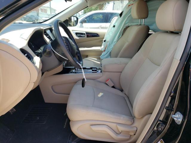 5N1DR2MM8HC611271 - 2017 NISSAN PATHFINDER S BLACK photo 7