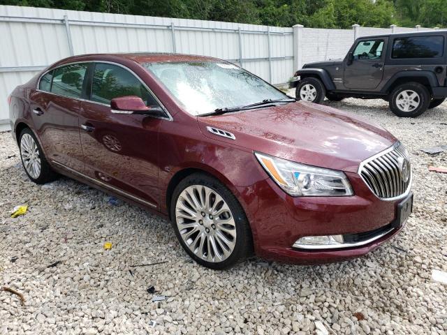 1G4GF5G34FF186749 - 2015 BUICK LACROSSE PREMIUM RED photo 4