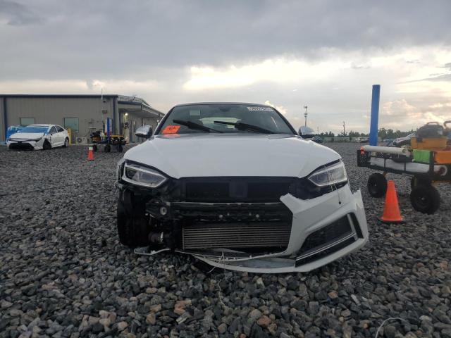 WAUB4CF58JA083882 - 2018 AUDI S5 PREMIUM PLUS WHITE photo 5